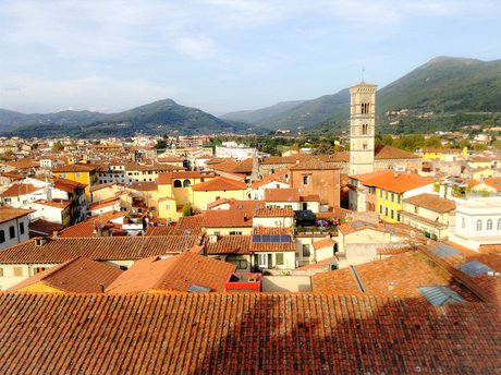 Veduta panoramica dalla terrazza