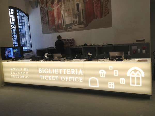 Museo di Palazzo Pretorio, biglietteria